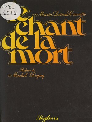 cover image of Le chant de la mort